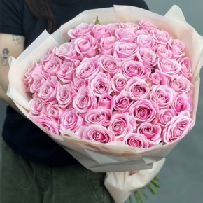 Букет из 55 роз Аваланж (60 см) в Воскресенске