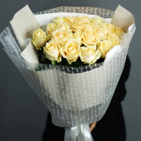 Букет из 19 роз Аваланж (70 см) в Воскресенске