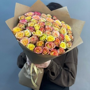 Букет "Валентино" из 51 розы (60 см) в Воскресенске