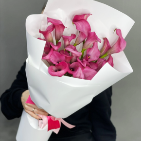 Монобукет из 21 каллы в Воскресенске