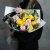 Букет "Моя нежность" из лимонных роз, ромашек и диантусов в Воскресенске