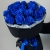 Букет "Блу мун" из 15 синих роз (Эквадор) в Воскресенске