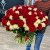 Букет 151 роза красный и белый микс (60 см) в Воскресенске Букет 151 роза красный и белый микс (60 см) в Воскресенске