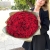 Букет 101 красная роза (50 см) в Воскресенске