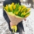 Букет 49 желтых тюльпанов в Воскресенске Букет 49 желтых тюльпанов в Воскресенске