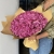 Букет 75 лиловых роз Меритим (50 см) в Воскресенске Букет 75 лиловых роз Меритим (50 см) в Воскресенске