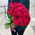 51 малиновая тепличная роза Шангрила (70 см) в Воскресенске 51 малиновая тепличная роза Шангрила (70 см) в Воскресенске